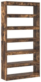 Barna könyvespolc Barna Műgyanta 100 x 30 x 198 cm
