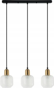 Lamezia függőlámpa PND-67594-3-BRO+CL Italux