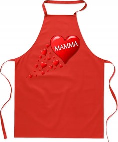 Konyhai kötény Mamma Anya Ajándék Anyák napja Divatos Nyomtatás