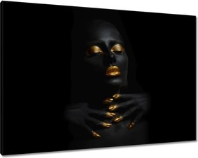 Vászonkép 100x70 Káprázatos arany