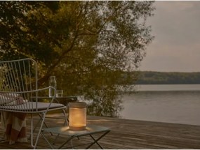 Nordlux - LED napelemes lámpa COUPAR LED/3,2W/3,7V bézs