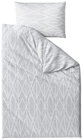Renforcé pamut ágyneműhuzat GRAY STRIPES szürke Ágyneműhuzat mérete: 70 x 90 cm | 140 x 200 cm