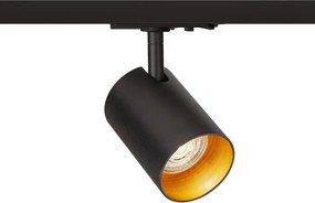 RENDL CONNOR egyáramkörös sínre fekete/aranysárga 230V LED GU10 10W