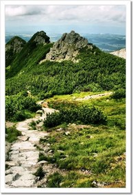 Poszterek keretben 40x60 Lengyel Tátra Hegyek