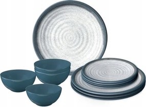 Turista étkészlet melaminból Brunner