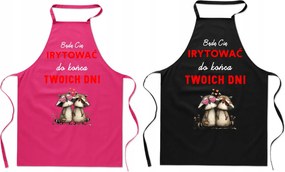Konyhai kötény Ajándék pároknak A napjaid végéig bosszantani foglak
