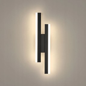 Kinkiet Scienny Led Lámpa Fekete Beltéri Modern 16W 4000K