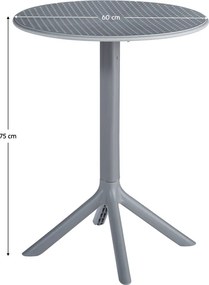 Kerti asztal, szürke, SAILOR