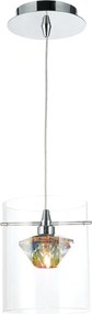 Dar Lighting DECADE DEC0108 Függőlámpa 1x25W/G9