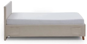 Bézs ágyneműtartós gyerekágy 90x200 cm Cool – Meise Möbel