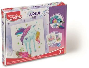 Akvarell festőkészlet, MAPED CREATIV, Aqua Art, unikornis (IMAC907048)