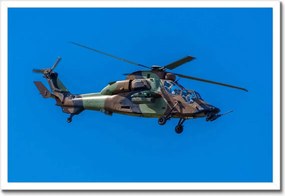 Poszterek keretben 60x40 Katonai helikopter