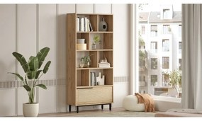 One Walnut and Oak könyvespolc