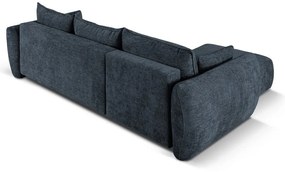 Sötétkék sarokkanapé (bal oldali) Matera – Cosmopolitan Design