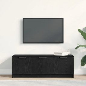 TV Szekrény Fekete Tölgy 102x35x36,5 cm Műgyanta