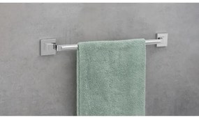 WENKO 22684100-Törölközőtartó VACUUM-LOC QUADRO ED 60,5x6 cm ezüst/fényes króm