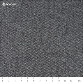 Sötétszürke kinyitható sarokkanapé (jobb oldali) Sweet Harmony – Miuform