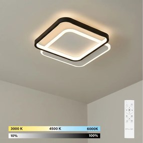 Brilagi - FLARE dimmelhető LED mennyezeti lámpa, 43 W, 230 V, 3000–6000 K, távirányítóval