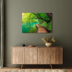 Kép - Plitvicei-tavak (90x60 cm)