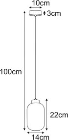 KAJA K-5750 SILVA Szürke Színű Függeszték 1xE27 15W IP20