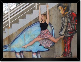 Poszterek keretben 40x30 Graffiti Utcaművészet