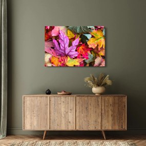 Kép - őszi levelek (90x60 cm)