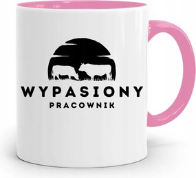 Munkavállalóknak Rózsaszín Bögre Menő Munkavállaló Nyomtatott Fényképpel