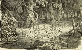 Dekoratív Fotótapéta Hálószobába Varázslatos kör 416x254 Ragasztó