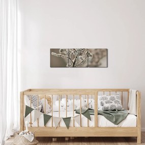 Kép - Növény fagyban (órával) (90x30 cm)