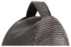 Mustársárga kordbársony babzsákfotel Play Amuse – SLOWDOWN