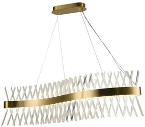 LED állítható fényerejű kristály csillár kábellel LED/95W/230V + DO