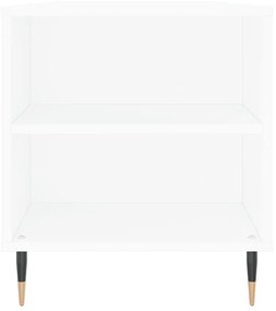 fehér szerelt fa dohányzóasztal 102x44,5x50 cm