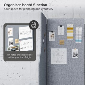 akusztikus falpanel SADIE Moon Dust 260/145 cm