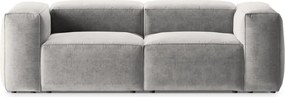 Világosszürke kanapé 224 cm Bergamo – Cosmopolitan Design