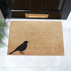 Kókuszrost lábtörlő 40x60 cm Bird – Artsy Doormats