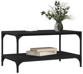 Dohányzóasztal Musta tammi 80 x 50 x 40 cm Faanyag