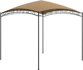 vidaXL tópszínű pavilon 3 x 3 x 2,65 m 180 g/m²