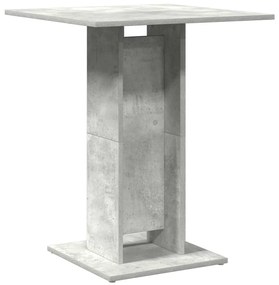 Betonszürke szerelt fa bisztróasztal 60 x 60 x 75 cm