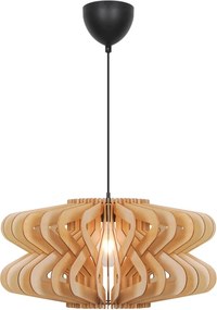 Nordlux modern skandináv függeszték manago természetes fa nor2512353014