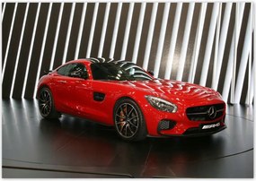 Poszterek 100x70 Piros Mercedes Amg