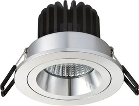 RENDL MAYDAY CC süllyesztett lámpa szálcsiszolt alumínium 230V/700mA LED 9W 2700K