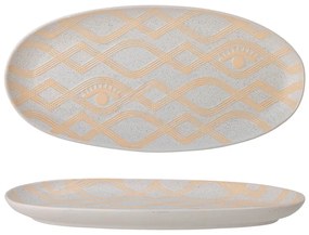 Agyagkerámia dekoratív tál 17.5x35 cm Newa – Bloomingville