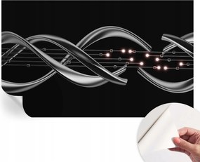 Öntapadós fotótapéta Nappali és Hálószoba irodába Fonott minta 416x254