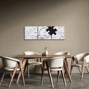 Puzzle képe (órával) (90x30 cm)