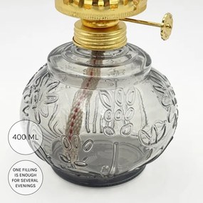 Brilagi - Petroleumlámpa MERLIN füstszürke/szürke