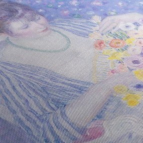Kép - Frederick Carl Frieseke,  The Basket of Flowers, reprodukciók (90x60 cm)