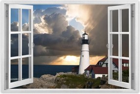 Poszterek 90x60 Világítótorony Tenger