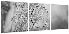 Kép - Mező az eső után (órával) (90x30 cm)