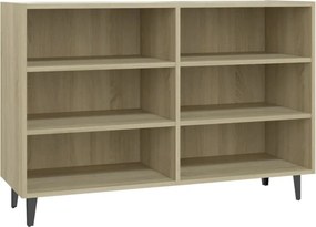 vidaXL sonoma tölgy színű szerelt fa tálalószekrény 103,5 x 35 x 70 cm