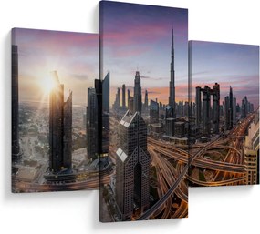 Kép - Dubai panorámája (90x60 cm)